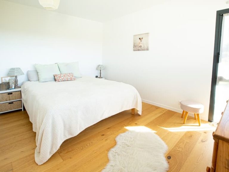 Chambre d'une villa d'architecte à Pau (64)